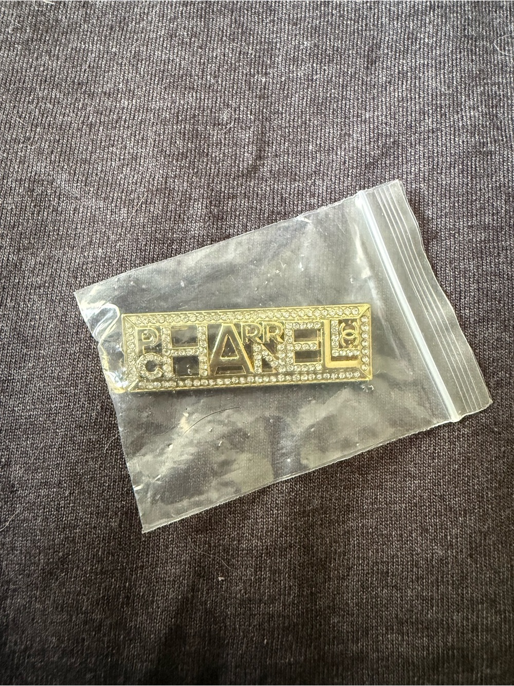 Pearl Gold-Tone 'Harel' Decorative Brooch Pin